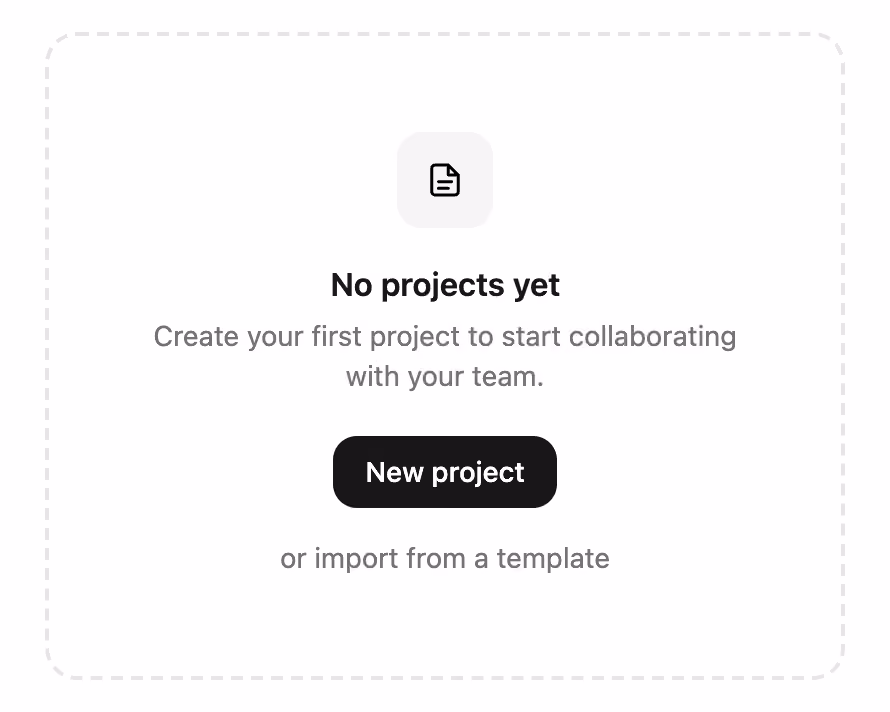 Empty state — Tailwind CSS Bonus layout preview
